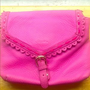 (Ann Taylor) Magenta Chic Crossbody Small Handbag